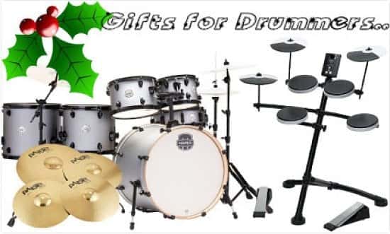 Don't forget our Christmas gift guide for drummers... A selection of great gift ideas to suit all...