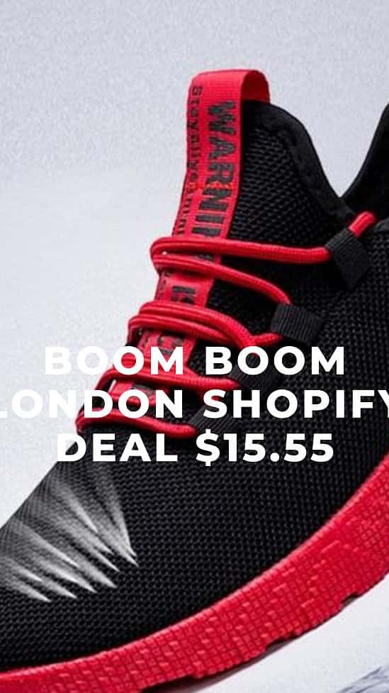 Boom Boom London Shopify Deal