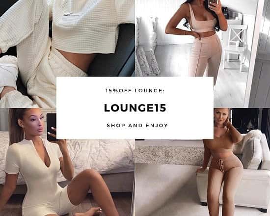 LOUNGE 15%OFF! STAY COSY THIS WINTER ☃️