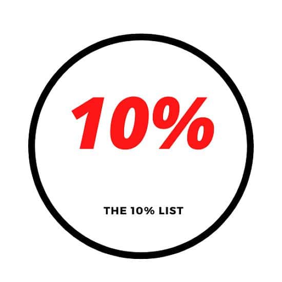 The 10% List