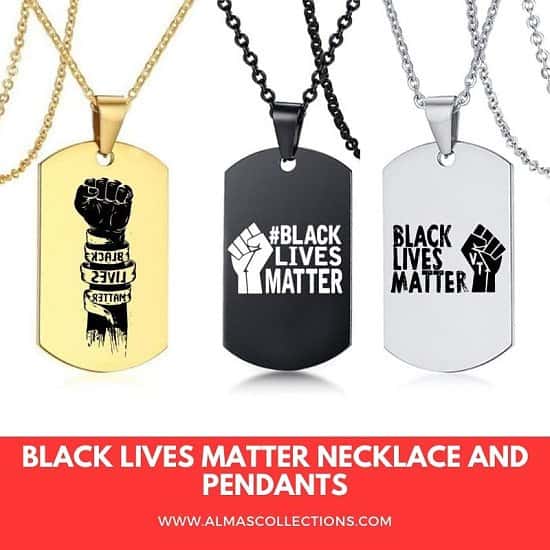 Black Lives Matter Necklace and Pendants