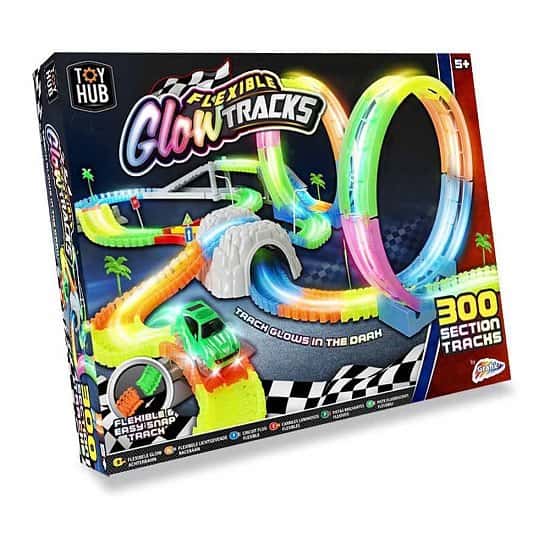 Half Price Toys - 300 Piece Glow Track Set!