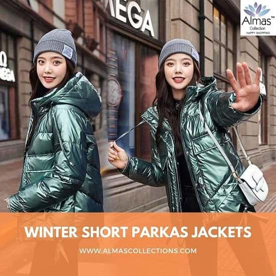 Winter Short Parkas Jackets from Almas Collections