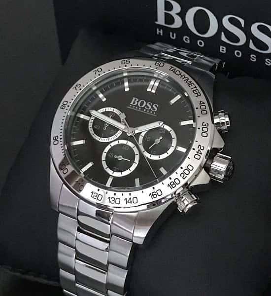New arrival Hugo boss HB1512965 Black Ikon Watch Men's Watch