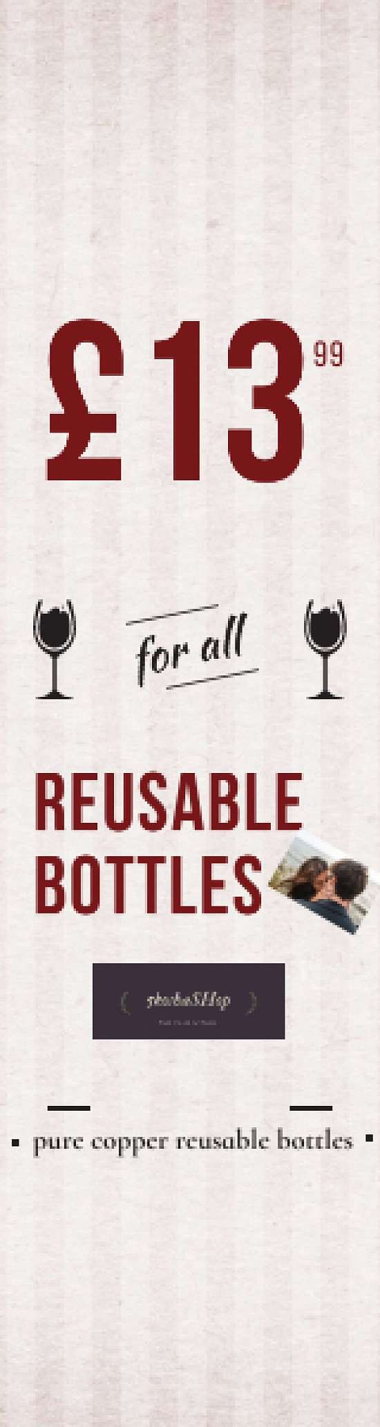 Reusable Bottle for all ***GBP 13.99***