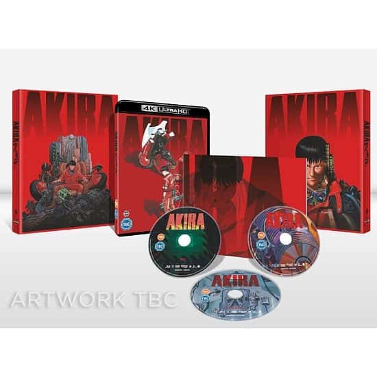 SAVE £10.00 - NEW IN AKIRA - Limited Edition 4K Ultra HD (Includes 2D Blu-ray)!