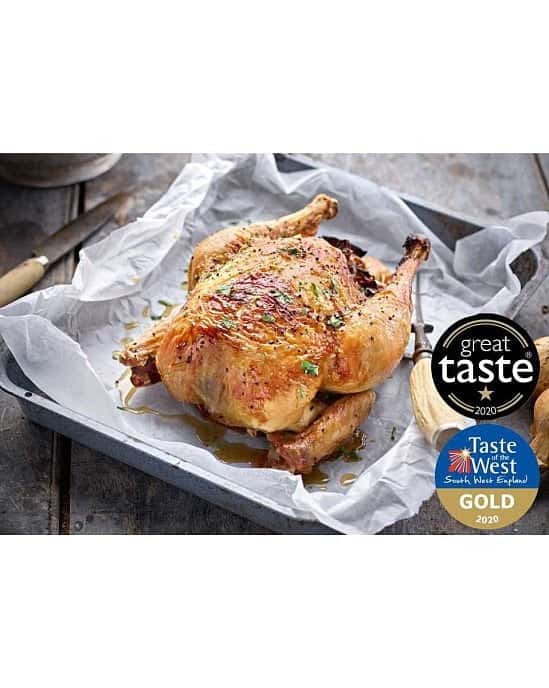 WINNER OF THE GREAT TASTE AWARD - Organic Whole Chicken: £14.20!