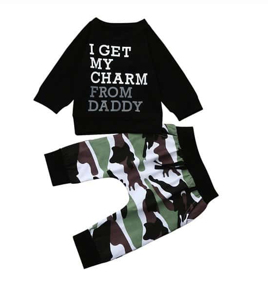 Just Arrived! I Got my Charm from Daddy 2-piece set for Boys!