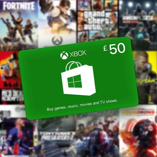 WIN a £50 Microsoft Gift Card for Xbox/Windows