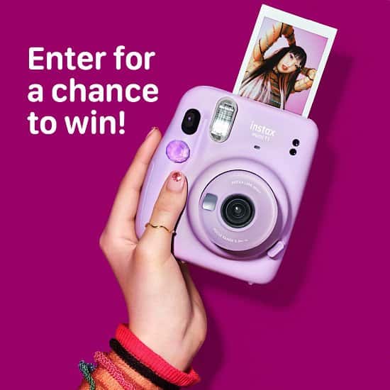 WIN Instax mini 11 Camera Snizl Ltd Free Competition