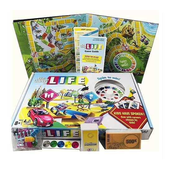 2020 New Edition The Game of Life Board Game Fun Family Game Puzzle Game Gift UK