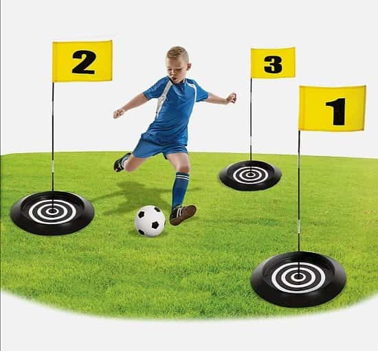 Target Footgolf Challenge For Children Includes Targets Flag,Ball