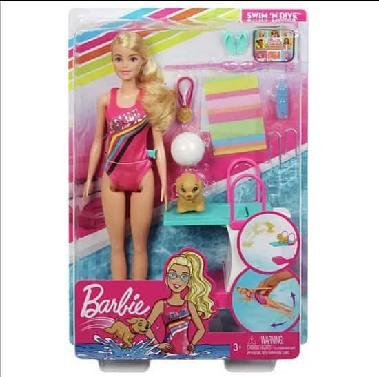 BARBIE SPORT DREAM HOUSE ADVENTURERS SWIM ‘N DIVE PLAY SET