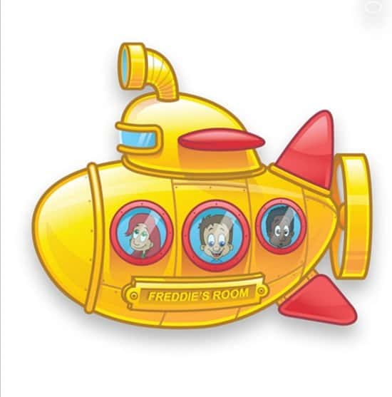 Personalised Yellow Submarine Door Plate Angelic Skye's Deal