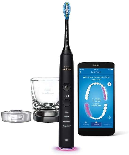 38% off Philips DiamondClean - Sonicare DiamondClean 9100 Smart Electric Toothbrush!