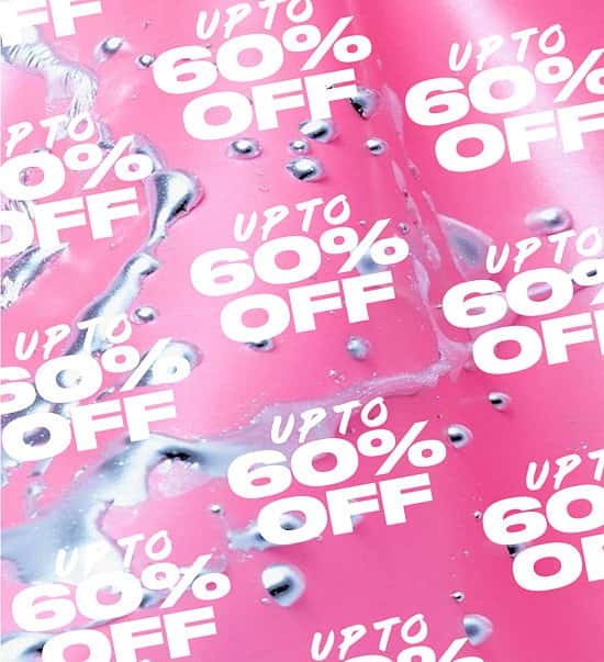 UP TO 60% OFF IN THE BIG SALE!