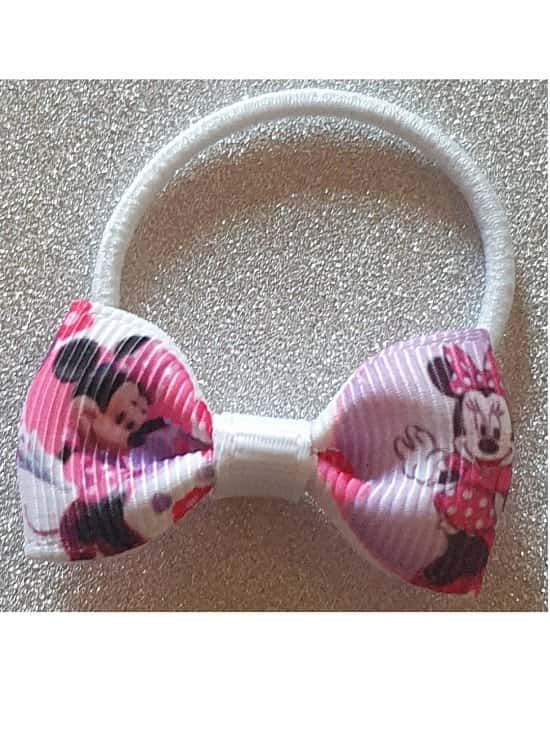 Minnie Mouse Teeny Hairbow or Headband