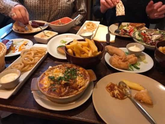 Join us for lunch between 12 and 4 and get 3 amazing tapas dishes of your choice for £7.95.
