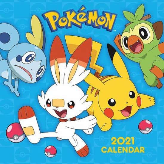 Pokemon Calendar 2021