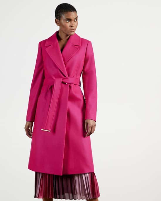 SALE - Long collared wool coat!