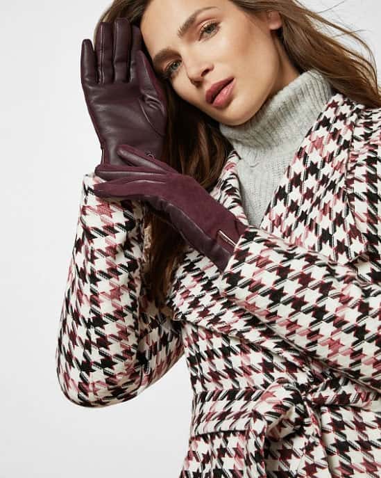 SALE - Suede and leather gloves!