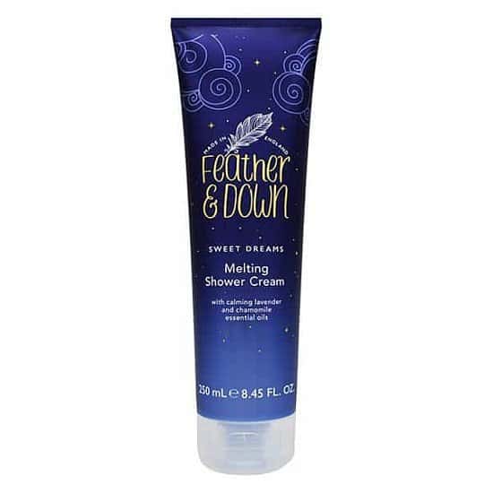 Feather & Down Sweet Dreams Melting Shower Cream 250ml £6.00!