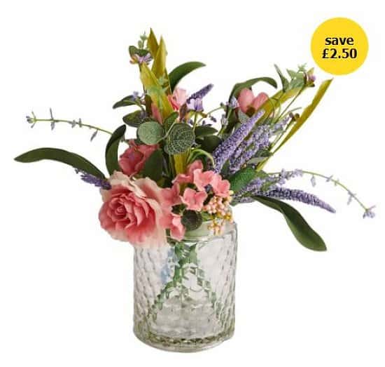 Home Accessories Sale - Wilko Treasured Floral Bouquet in Vase!
