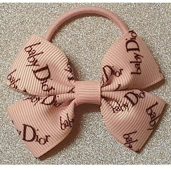 Baby Dior Mini Hairbow or Headband