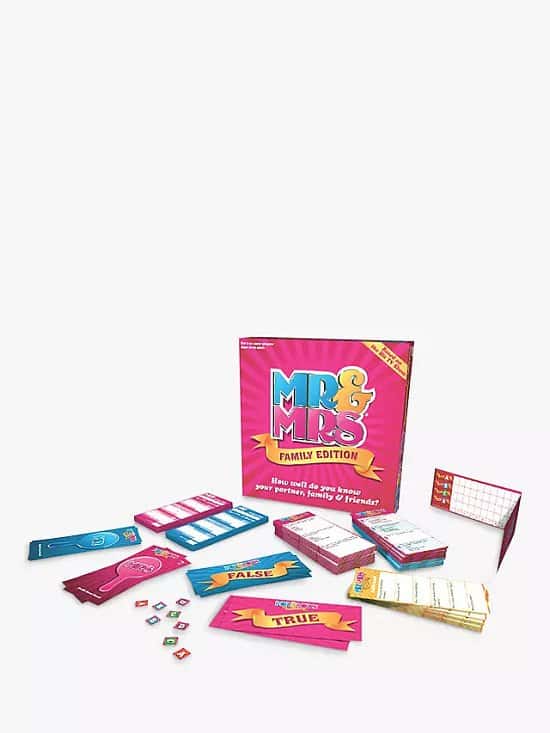Mr & Mrs Family Edition - £19.99!