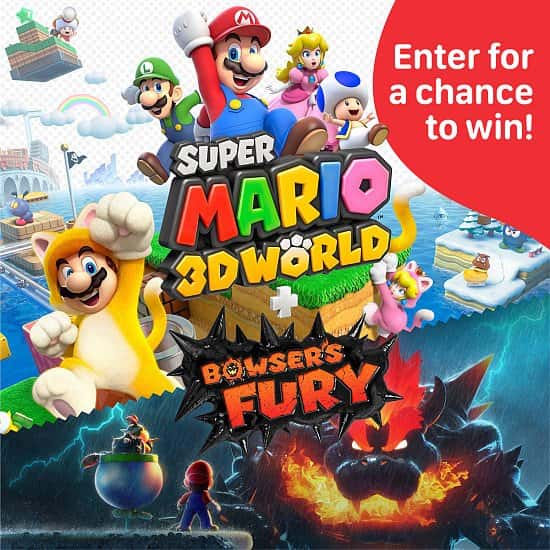 WIN a copy of Super Mario 3D World + Bowser's Fury