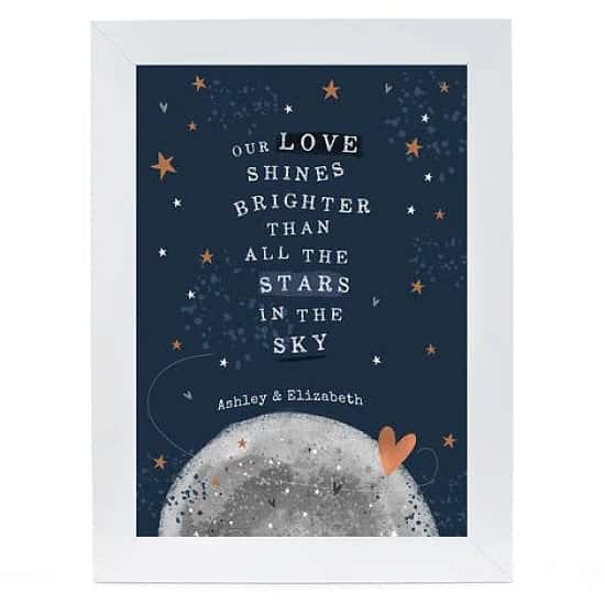 Personalised Print - Stars In The Sky - £19.99!