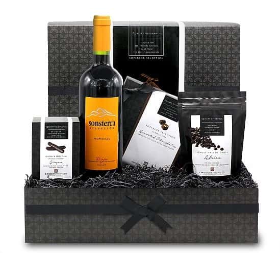 Perfect for Mother's Day - Dark Chocolate Small Gift Hamper: £42.84!