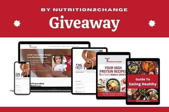 BIGGEST GIVEAWAY from Nutrition2change!