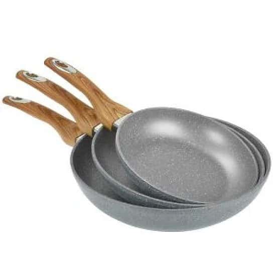 Marble Stone Frying Pan - Multipack -20/24/28cm £39.99 Free Postage