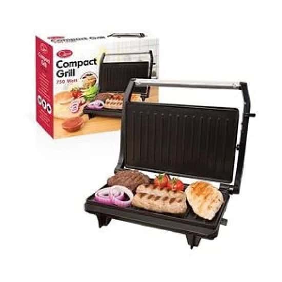 Quest 2 Slice Stainless Steel Compact Panini Press & Grill £29.99 Free Postage