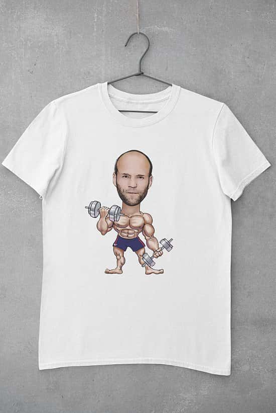 Muscle Character | Caricature Personalised T-shirt | IBrand
