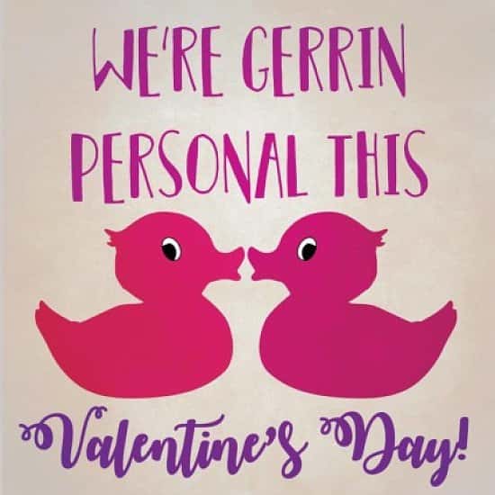 We're Gerrin Personal this Valentines Day - 10% Off all Personalised Coasters and Mugs