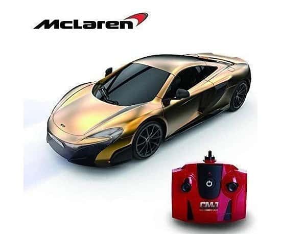 1:24 Scale RC Gold Mclaren Free Postage