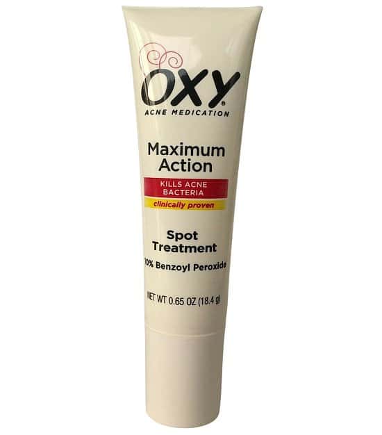 Oxy Maximum Action Spot Treatment Acne Medication, 0.65 oz / 18.4g
