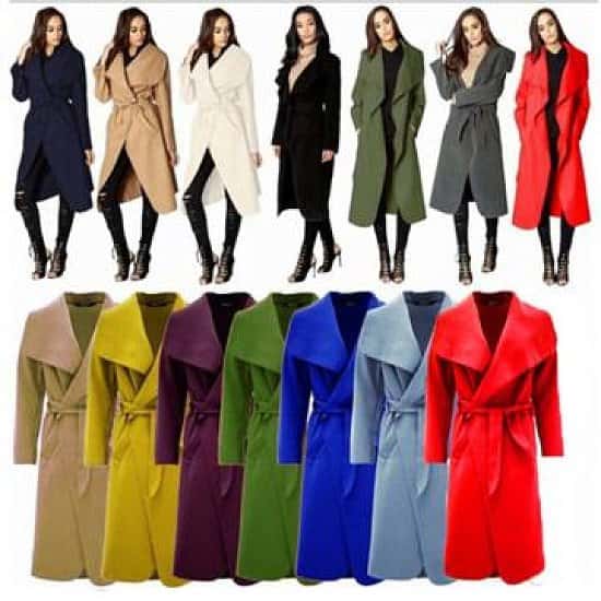 Oversized Drench Coats - Various Colours