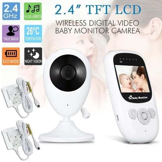 2.4 Inch LCD Baby Monitor Camera | Baby Monitor Night Vision Camera Free Postage