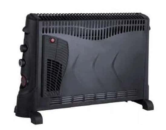 2kW Convector Heater with Turbo and Timer Free Postage