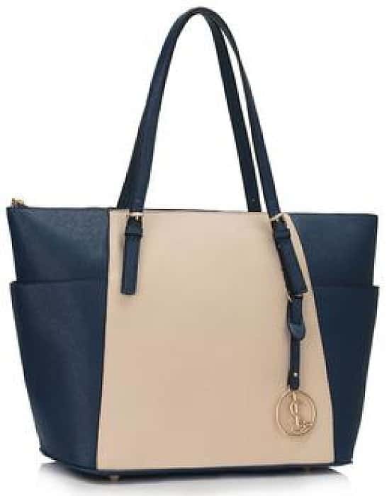 White Women's Large Tote Bag - Various Colours Available