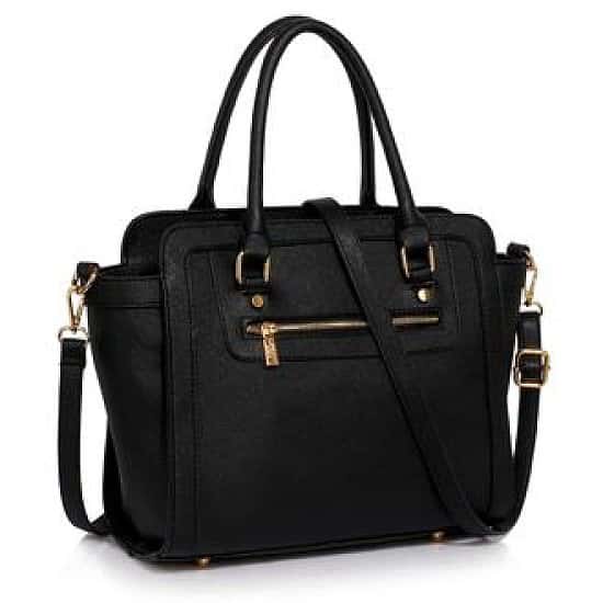Black Grab Tote Handbag - Other Colours Available