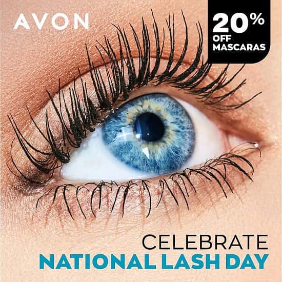 20% Off Avon Mascaras