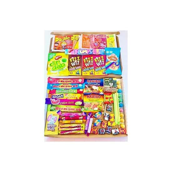Super Sweets Large Jam Packed Letterbox Selection Sweet Box Free Postage