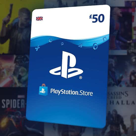 WIN a £50 Playstation Network (PSN) Gift Card