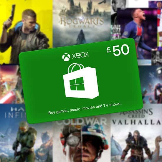 WIN a £50 Microsoft Gift Card for Xbox