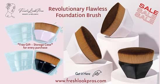 Revolutionary Flawless Foundation Brush