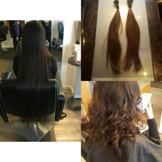 AMAZING RESTYLE by Chloe. Hair donated to little girls princess trust for children.